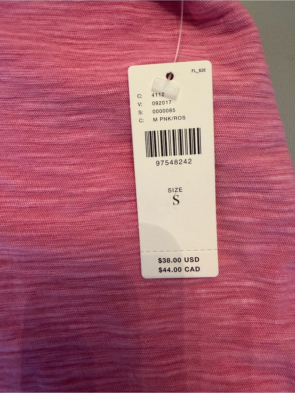 Anthropologie Pilcro Pink tee - Picture 5 of 5